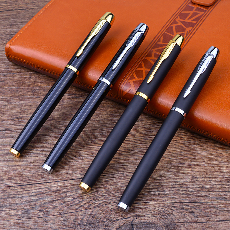 Black fountain pen