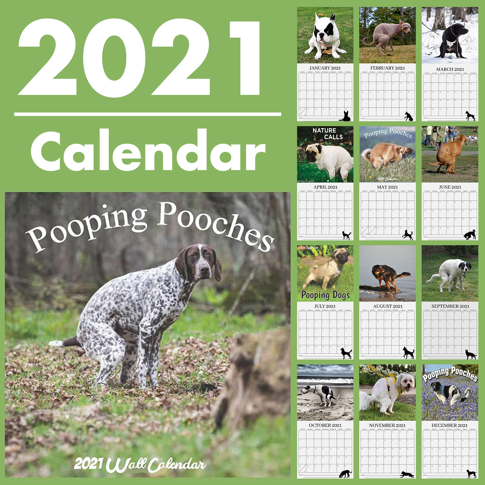 2021 Staple calendar 