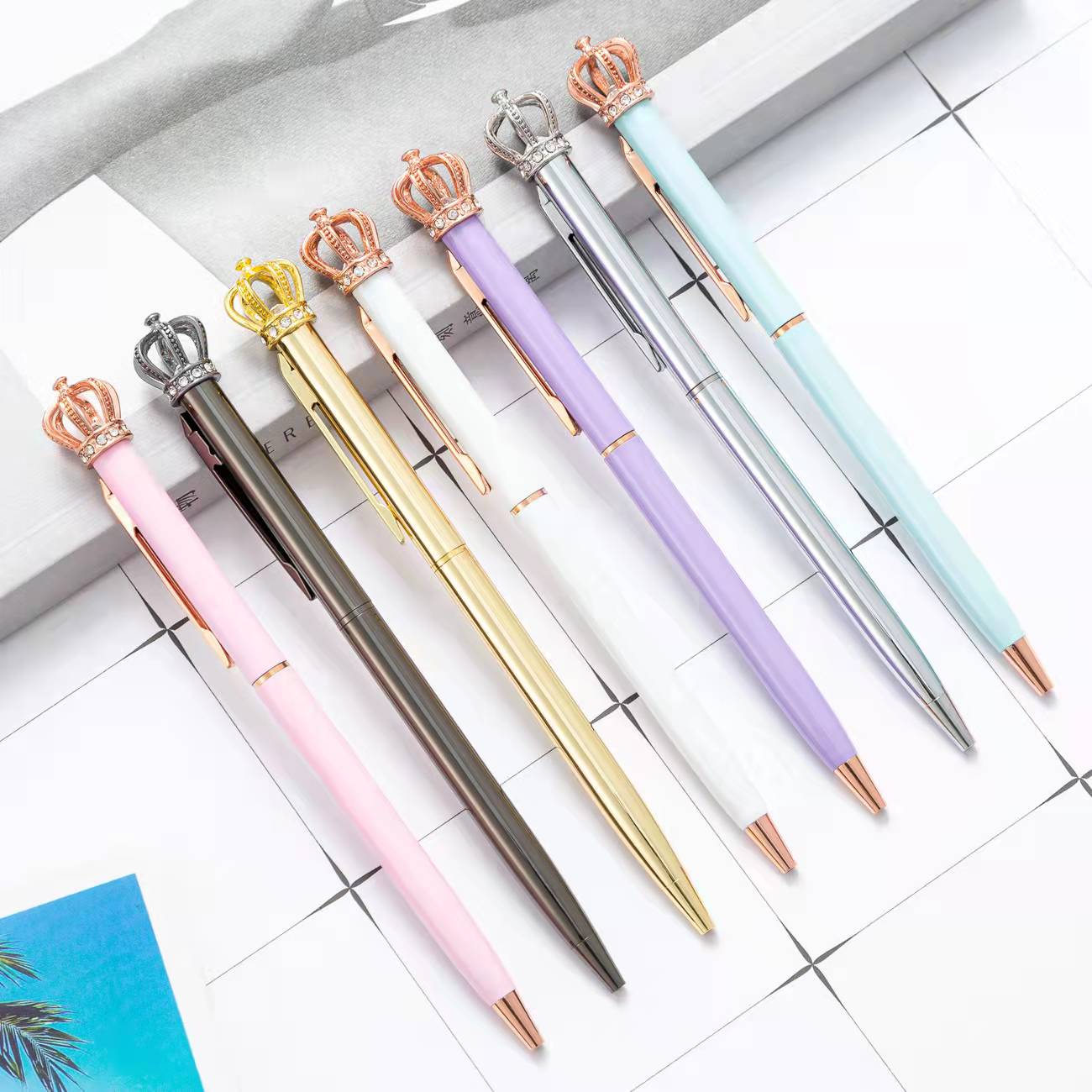 Lovely metal pens